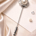 Pearl Embrace Lapel Pin