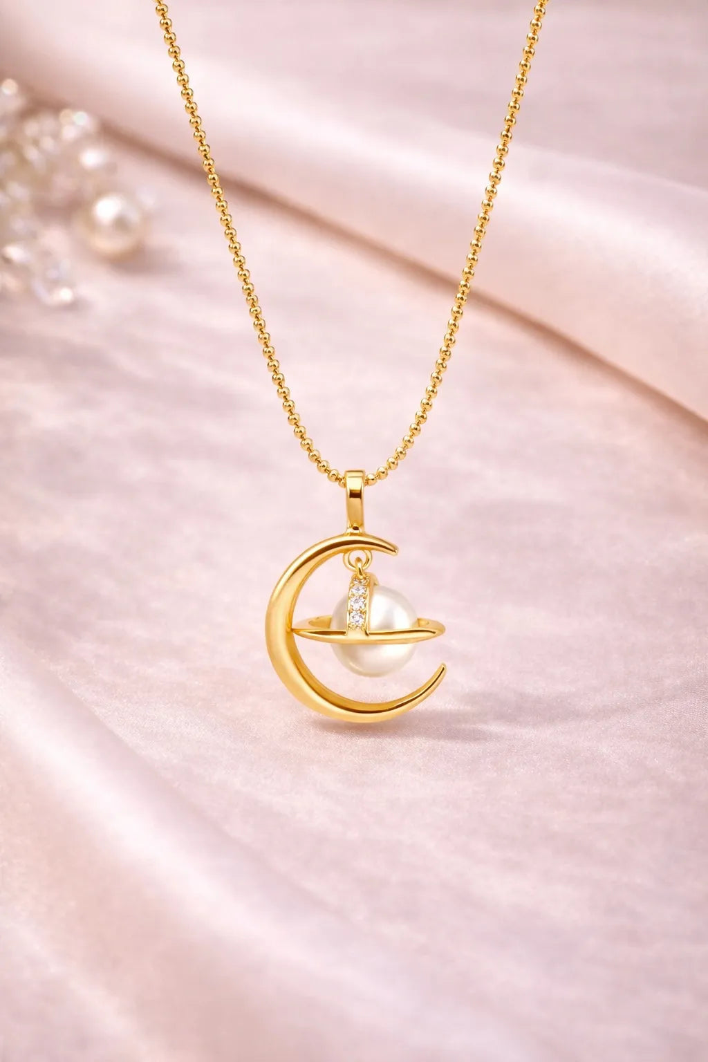 Pearl Orbit Necklace