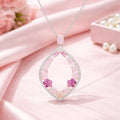 Pink Gemstone Necklace
