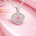 Pink Heart Pendant