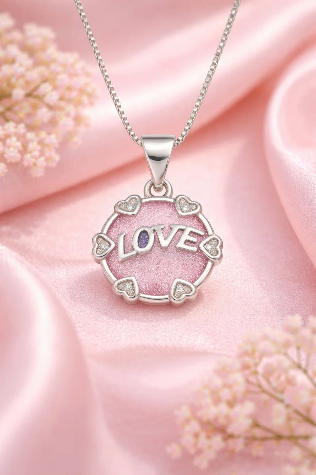 Pink LOVE Pendant