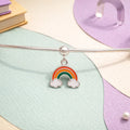 Rainbow Charm Anklet