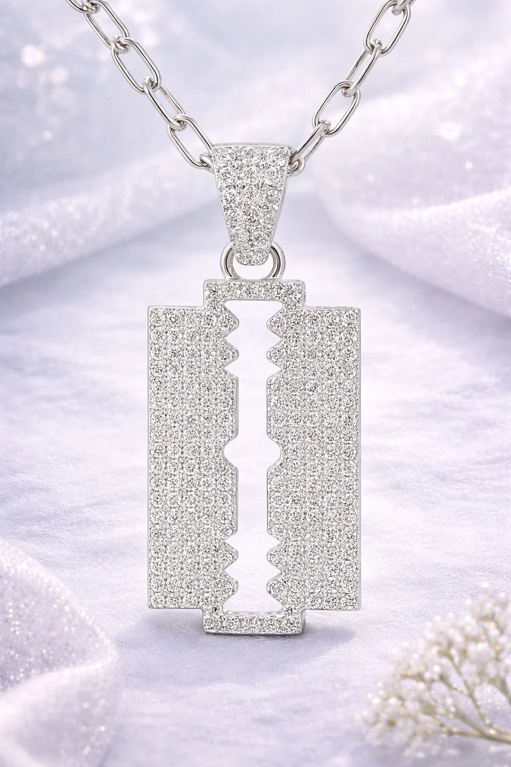 Razor Blade Pendant