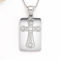 Rectangular Cross Pendant