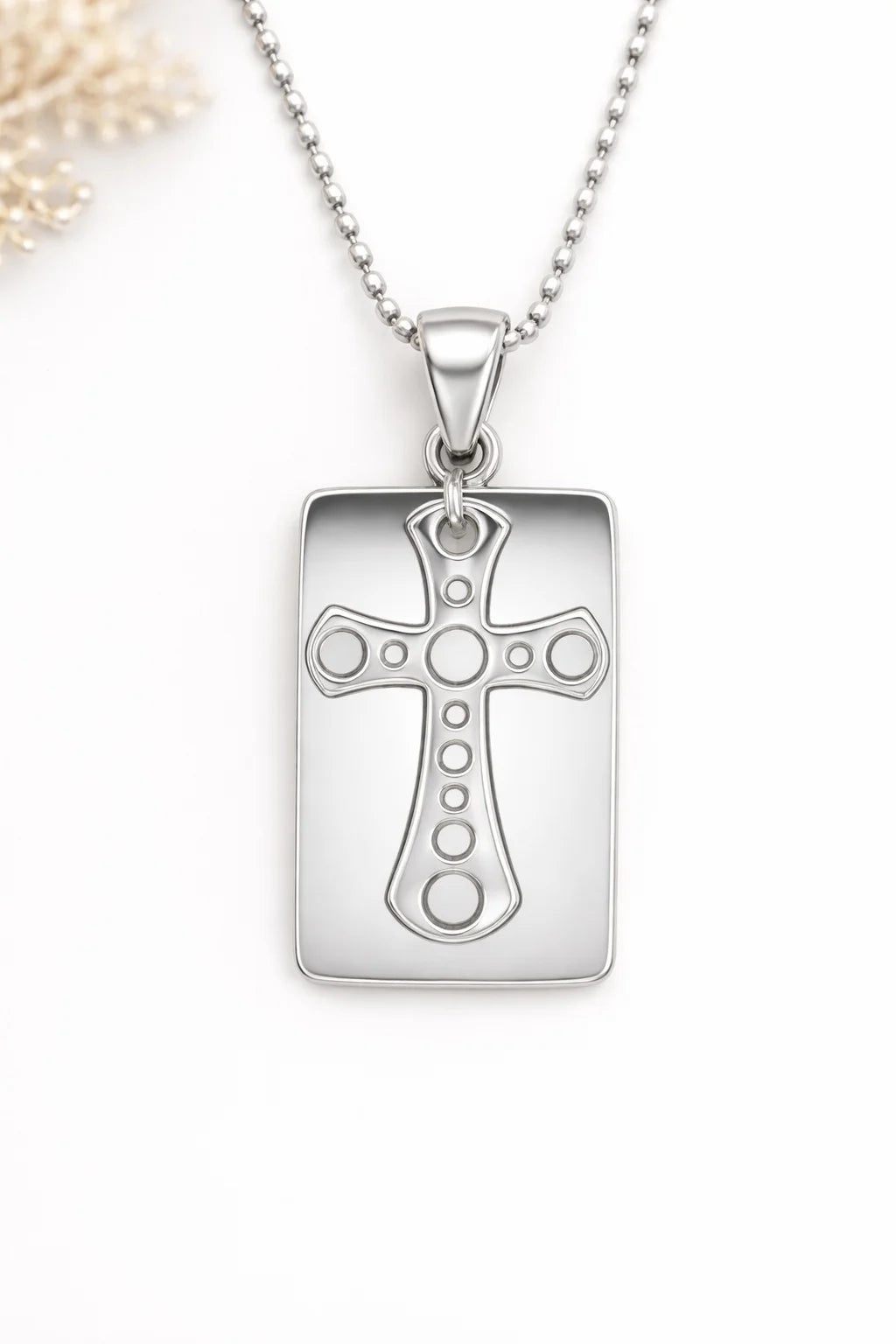 Rectangular Cross Pendant