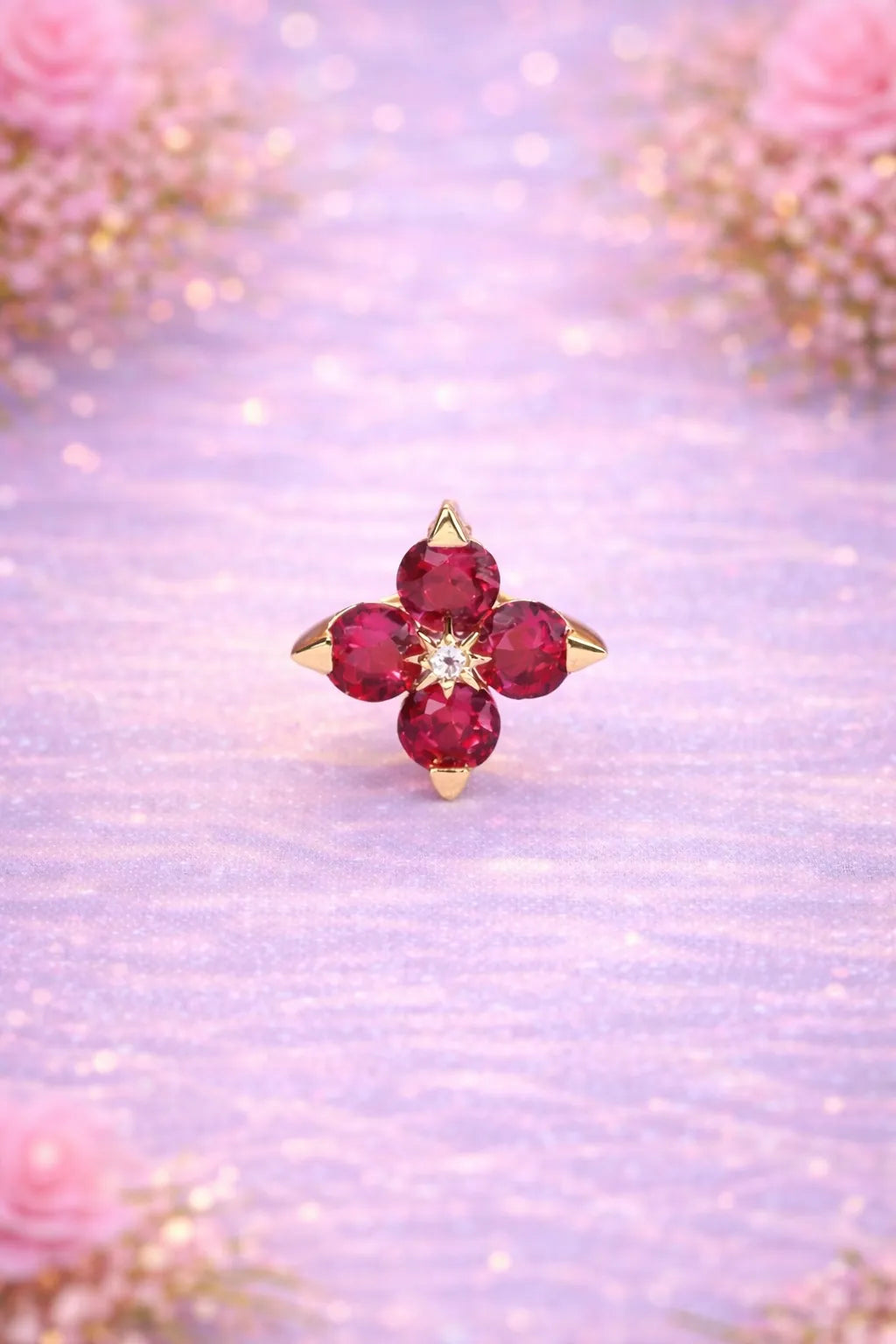 Red Clover Necklace