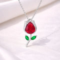 Red Rose Necklace