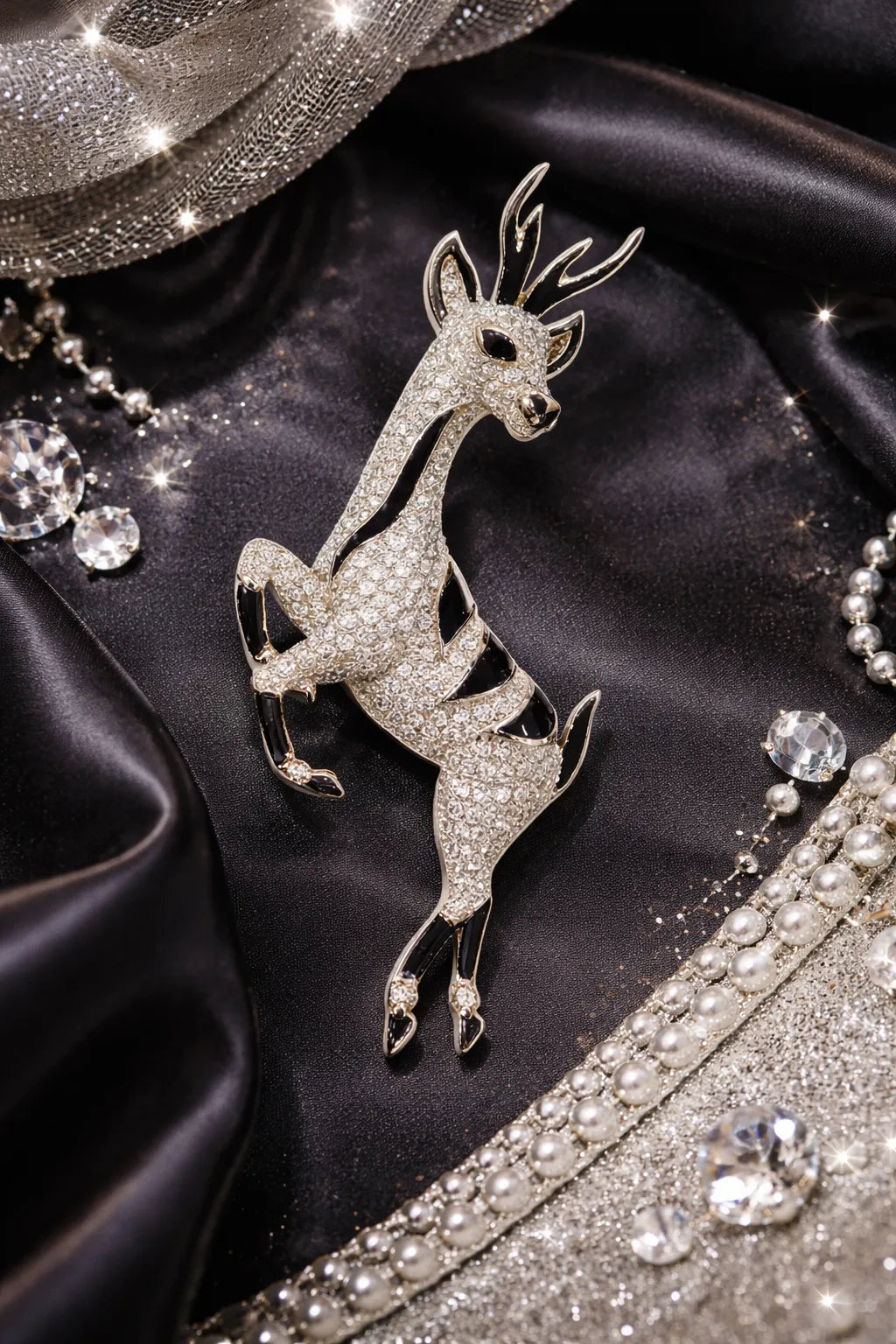Regal Deer Brooch