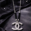 Sparkle Double Curve Necklace