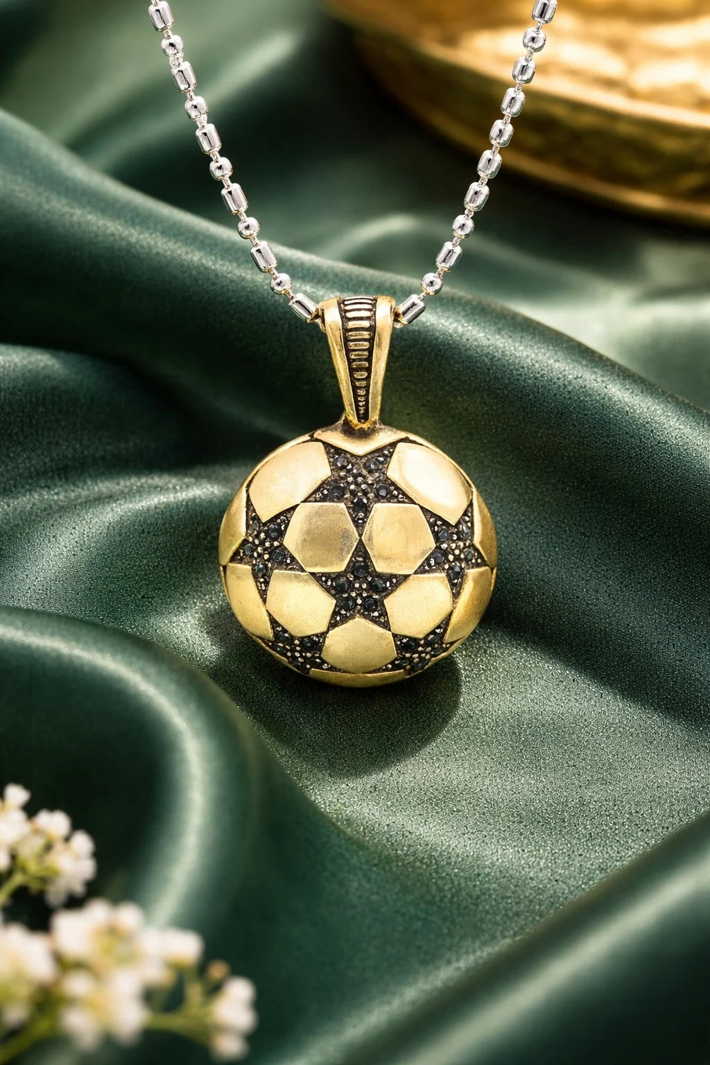 Star Soccer Ball Pendant