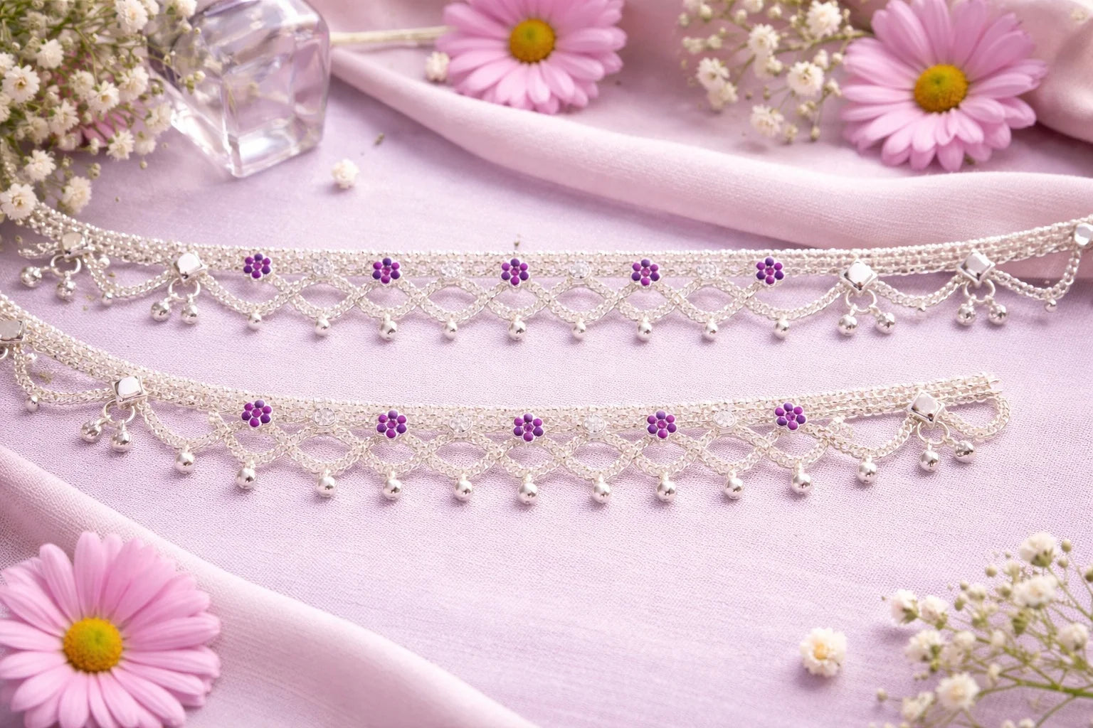 Padmika Anklet – Graceful and Elegant Style