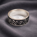 Tribal Pattern Band Ring