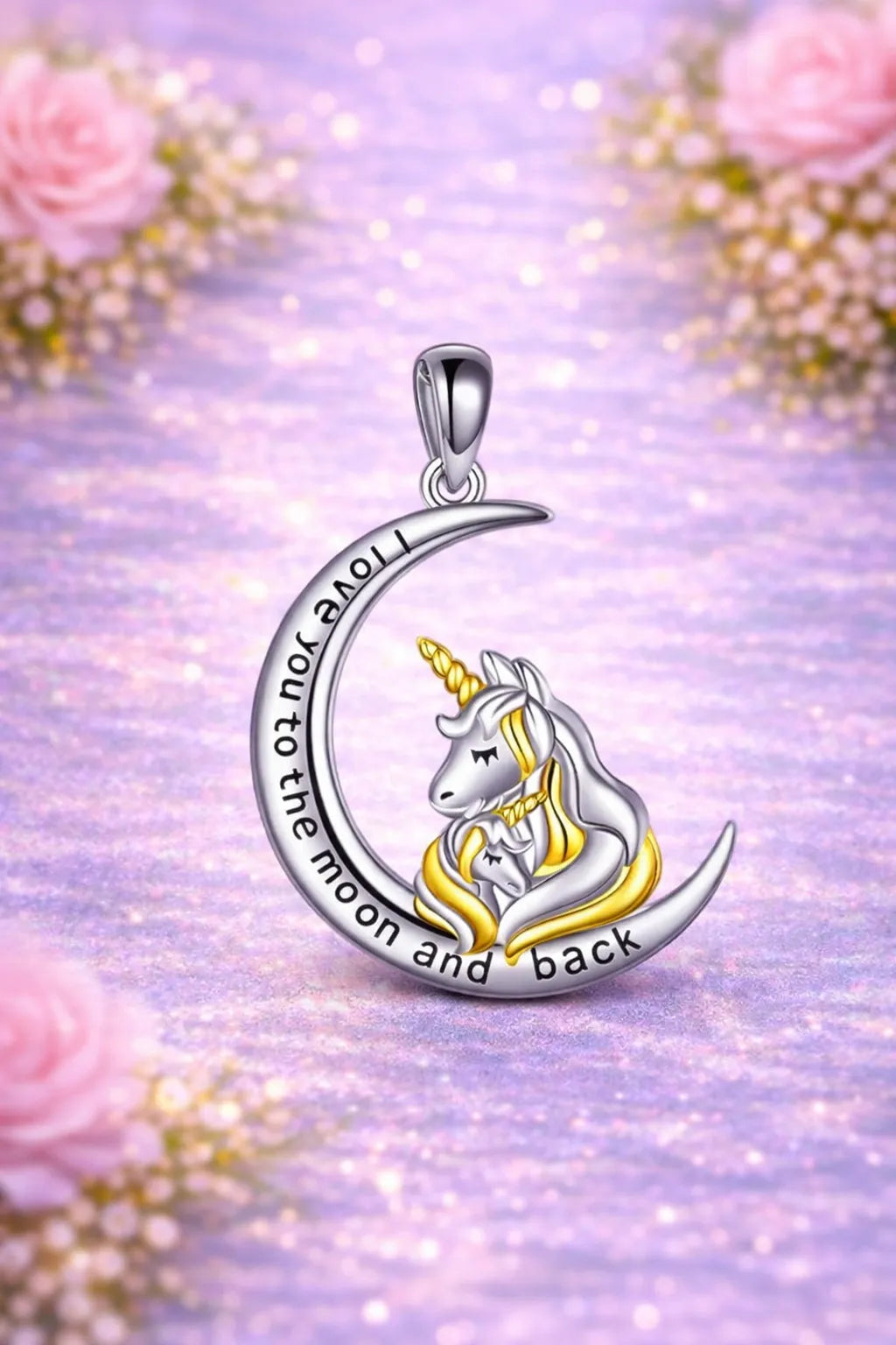 Unicorn Moon Love Necklace