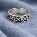 Vine Pattern Band Ring
