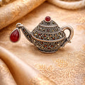 Vintage Teapot Brooch