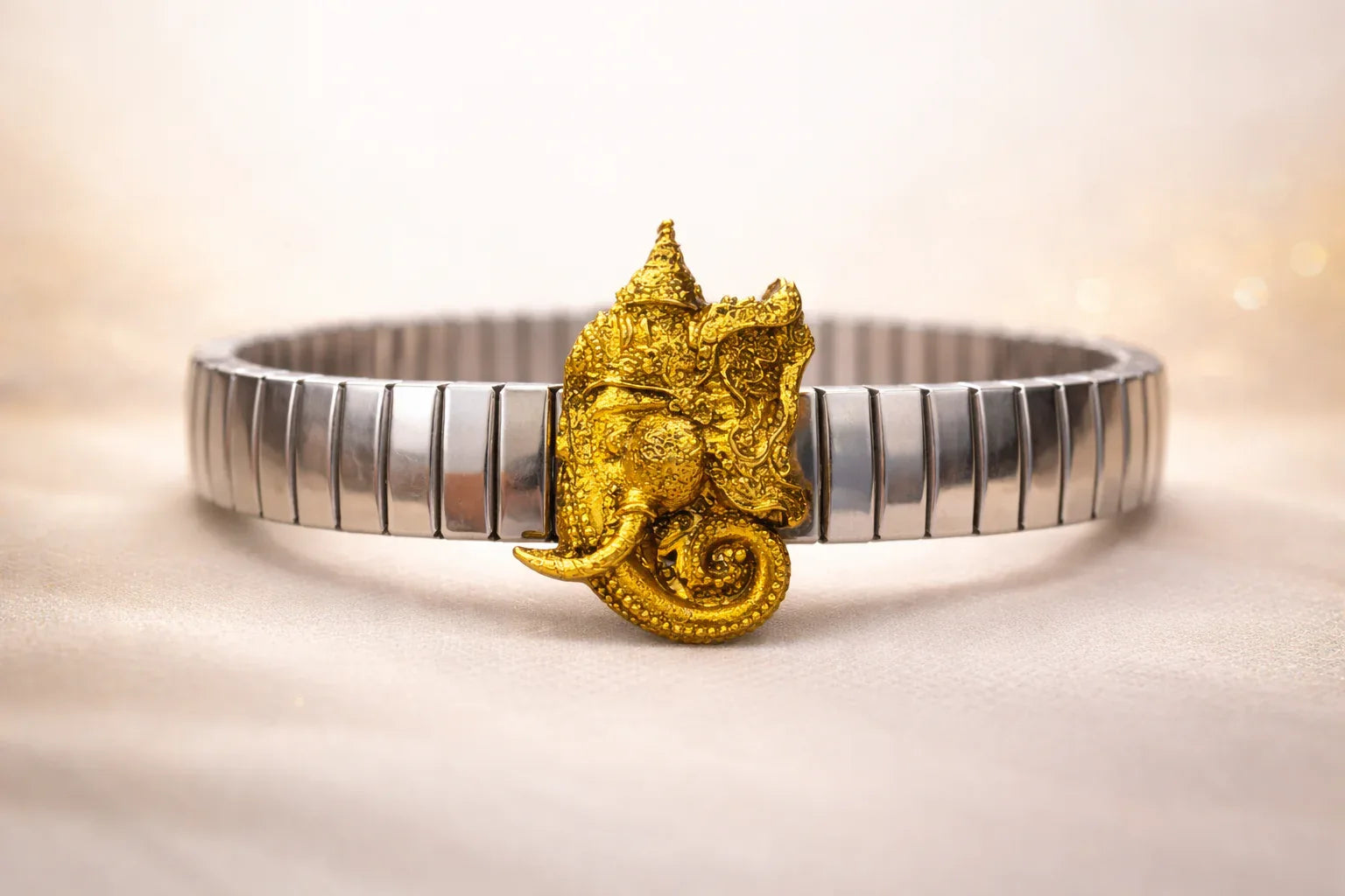 Ganesha Ceramic Adjustable Bracelet - Miora