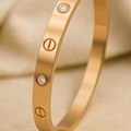 Rose Gold Eternal Love Bangle - Miora