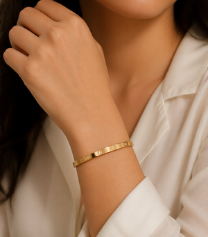 Rose Gold Eternal Love Bangle - Miora