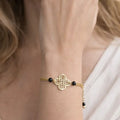 Floral Motif Bracelet - Miora