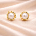 Pearl Knot Studs - Miora
