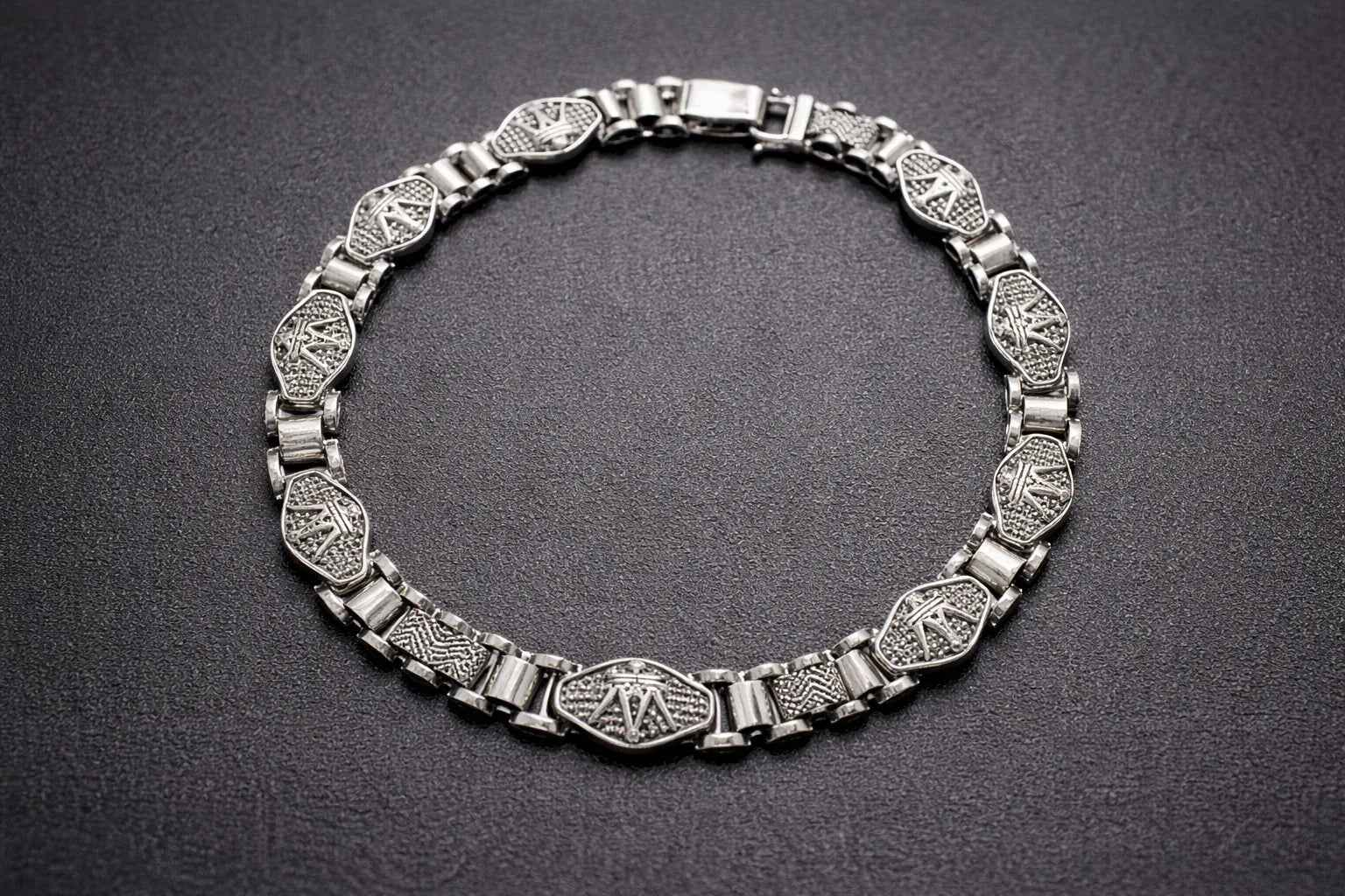 Vintage Tribal Link Bracelet