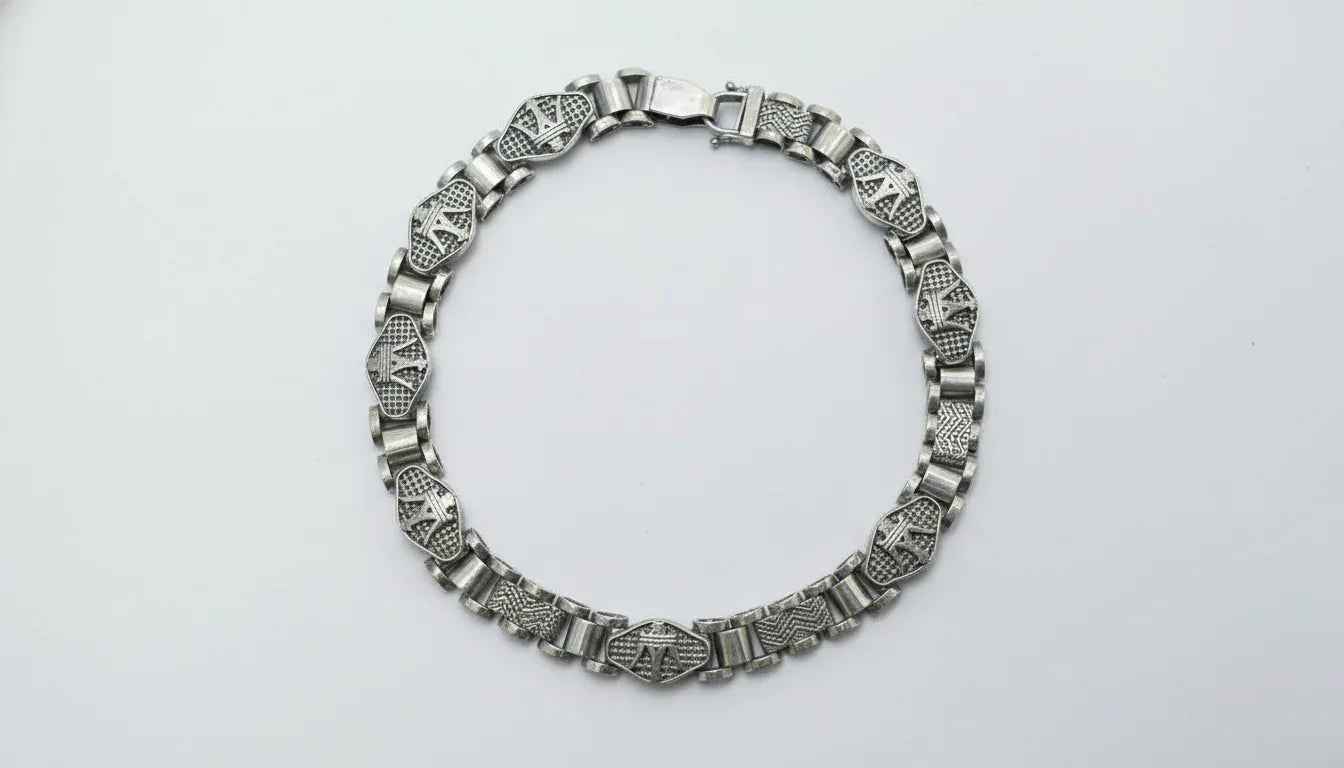 Vintage Tribal Link Bracelet