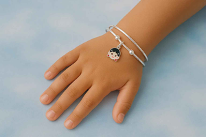 Adjustable Enamel Bracelet