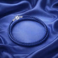 Braided Leather Wrap Bracelet
