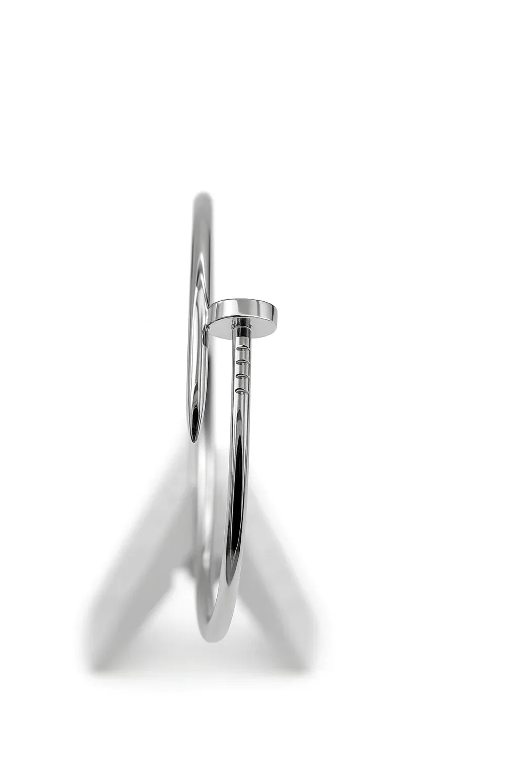 Nail - Inspired Open Bangle - Miora