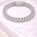 Men's Cuban Link Silver Bracelet