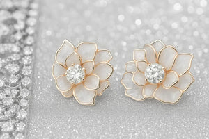 Lotus Flower Earrings - Miora