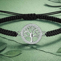 Tree of Life Macrame Bracelet | Adjustable Unisex Design