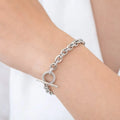 Hook Toggle Chain Bracelet