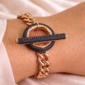 Signature Chain Toggle Bracelet