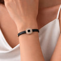 Square Halo Bracelet