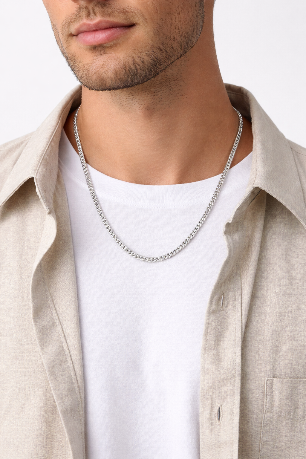Flat Cuban Link chain - Miora