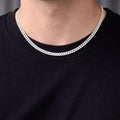 Rhodium Braided Chain - Miora