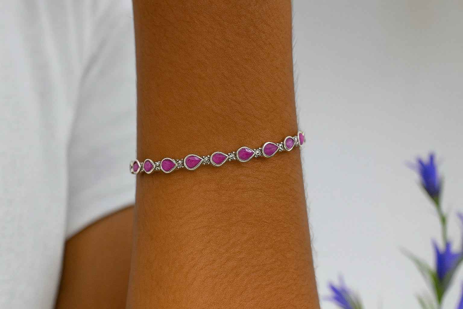 Marquise Stone Bangle