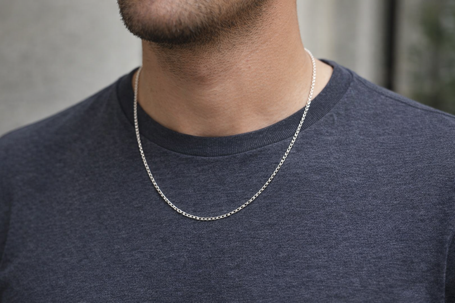 Tube Beaded Chain - Miora