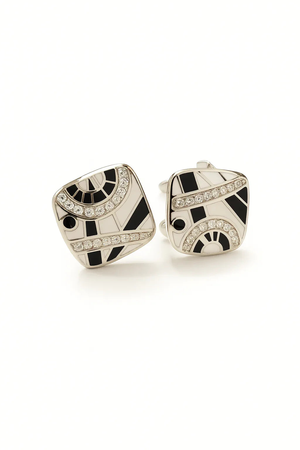Square Modern Abstract Earrings - Miora