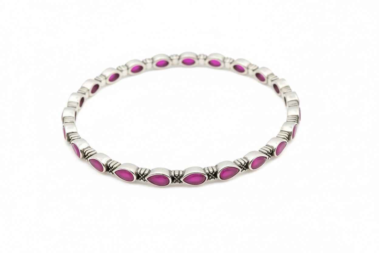 Marquise Stone Bangle